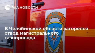 В Челябинской области загорелся отвод магистрального газопровода, никто не пострадал - ria.ru - Россия - Челябинская обл. - Челябинск - Ивановск - Ужгород - район Чебаркульский