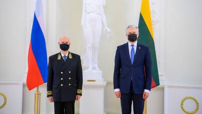 Гитанас Науседа - На фоне обеспокоенности в связи с Украиной посол РФ встретился с советниками Науседы - СПЕЦИАЛЬНО ДЛЯ BNS - obzor.lt - Москва - Россия - Украина - Литва