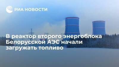 В реактор второго энергоблока Белорусской АЭС начали загружать ядерное топливо - ria.ru - Белоруссия - Минск