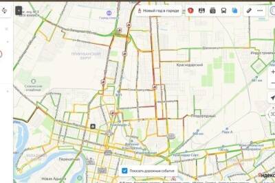 Краснодар утонул в пробках после снегопада, цены на такси выросли в три раза - kuban.mk.ru - Краснодар