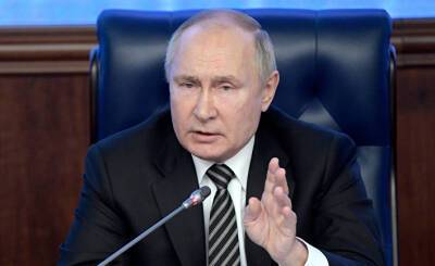 Владимир Путин - The Times (Великобритания): Путин потребовал от США держать подальше свои гиперзвуковые ракеты от Украины - inosmi.ru - Россия - Китай - США - Украина - Англия - Корея - Ракеты