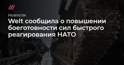 Welt сообщила о повышении боеготовности сил быстрого реагирования НАТО - tvrain.ru - Россия - Румыния - Эстония - Польша - Литва