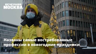 Названы самые востребованные профессии в новогодние праздники - vm.ru - Москва