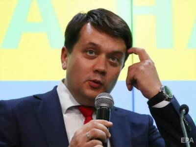 Владимир Зеленский - Дмитрий Разумков - Петр Порошенко - Ринат Ахметов - Разумков заявил, что в Украине, как и в России, наблюдается "очень плохая тенденция" - gordonua.com - Россия - Украина