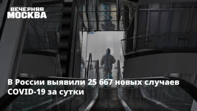 Михаил Мурашко - В России выявили 25 667 новых случаев COVID-19 за сутки - vm.ru - Москва - Россия