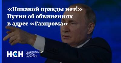 Владимир Путин - «Никакой правды нет!» Путин об обвинениях в адрес «Газпрома» - nsn.fm - Япония - Корея