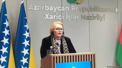 Джейхун Байрамов - Босния и Герцеговина благодарна Азербайджану за поддержку в борьбе с COVID-19 – Бисера Туркович - trend.az - Азербайджан - Босния и Герцеговина