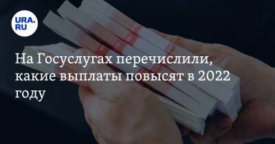 Владимир Путин - На Госуслугах перечислили, какие выплаты повысят в 2022 году - ura.news - Россия