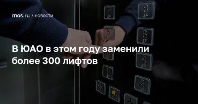 Петр Бирюков - В ЮАО в этом году заменили более 300 лифтов - mos.ru - Москва