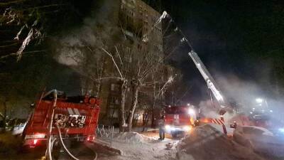 Два человека погибли при пожаре в Ижевске - iz.ru - Россия - Израиль - респ. Удмуртия - Ижевск