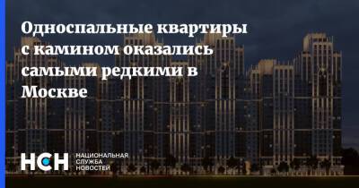 Односпальные квартиры с камином оказались самыми редкими в Москве - nsn.fm - Москва