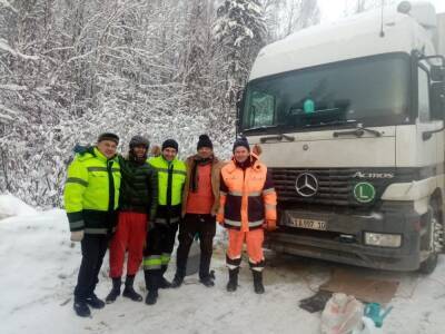 Дорожники спасли иранских дальнобойщиков в Нижегородской области - vgoroden.ru - Москва - Нижегородская обл. - Нижний Новгород