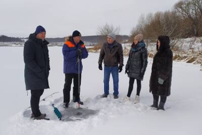 В МЧС назвали толщину льда на Щекинском водохранилище - tula.mk.ru - район Щекинский