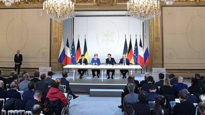 Владимир Путин - Андрей Ермак - Олег Николенко - На Украине выразили надежду на переговоры в нормандском формате в 2022 году - iz.ru - Россия - Украина - Израиль