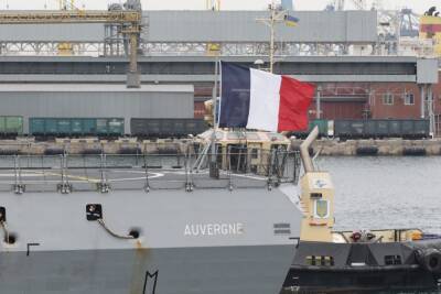 В Одесский порт зашел ракетный фрегат ВМС Франции Auvergne - vchaspik.ua - Украина - Франция - Одесса