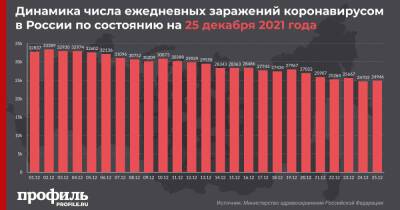 За сутки в России выявили 24946 новых случаев COVID-19 - profile.ru - Москва - Россия - Крым - Санкт-Петербург - Московская обл. - респ.Тыва - Чукотка - респ. Удмуртия - респ. Калмыкия