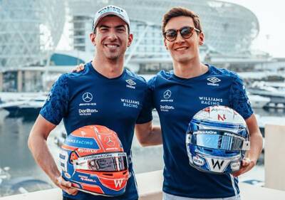 Джордж Расселл - Николас Латифи - Гонщики Williams поздравили всех с праздниками - f1news.ru