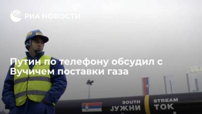 Владимир Путин - Александр Вучич - Пресс-служба Вучича: Путин заверил, что у Сербии будет достаточно газа зимой - smartmoney.one - Россия - Сочи - Сербия - Сочи
