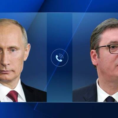 Владимир Путин - Александр Вучич - Путин и Вучич провели телефонный разговор - radiomayak.ru - Россия - Сочи - Сербия