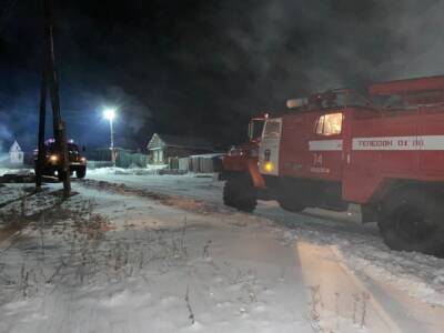 Два пенсионера погибли на пожаре в Челябинской области - u24.ru - Россия - Челябинская обл.