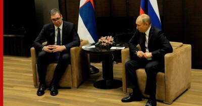 Владимир Путин - Александр Вучич - Путин обсудил с Вучичем поставки газа в Сербию - profile.ru - Россия - Сочи - Сербия