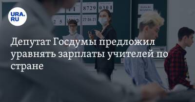 Депутат Госдумы предложил уравнять зарплаты учителей по стране - ura.news - Москва - Россия - Санкт-Петербург - Югра - Омская обл.