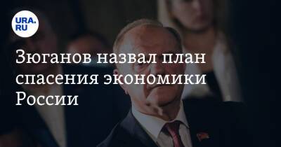 Геннадий Зюганов - Зюганов назвал план спасения экономики России. Видео - ura.news - Россия