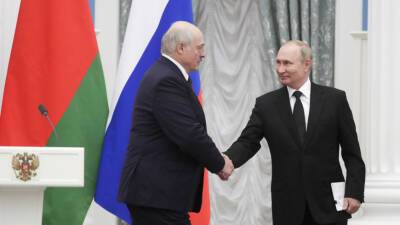 Владимир Путин - Касым-Жомарт Токаев - Никол Пашинян - Александр Лукашенко - Ильхам Алиев - Лукашенко и Путин обсудили программу мероприятий в Петербурге - mir24.tv - Россия - Санкт-Петербург - Армения - Казахстан - Белоруссия - Азербайджан
