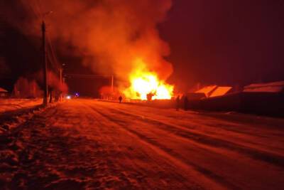 В Ивановской области 17 спасателей тушили пожар в частном доме - mkivanovo.ru - Ивановская обл.