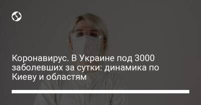 Коронавирус. В Украине под 3000 заболевших за сутки: динамика по Киеву и областям - liga.net - Украина - Киев