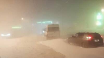 Более 30 автомобилей попали в снежный «плен» на трассе в Башкирии - iz.ru - Башкирия - Израиль - район Туймазинский - Туймазы
