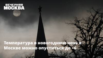 Евгений Тишковец - Температура в новогоднюю ночь в Москве можно опуститься до –6 - vm.ru - Москва - Москва