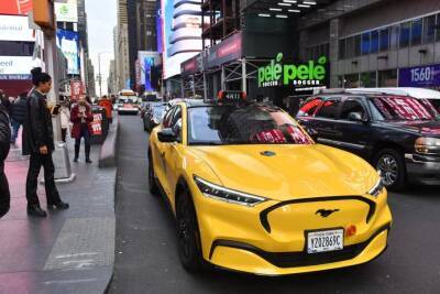 Ford - В такси Нью-Йорка появился Ford Mustang Mach-E (ФОТО) - trend.az - Нью-Йорк - Нью-Йорк - county Ford