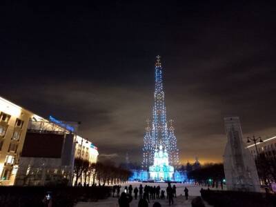 В Петербурге с помощью дронов представили замысел Растрелли - abnews.ru - Санкт-Петербург