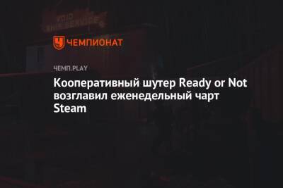 Rainbow VI (Vi) - Кооперативный шутер Ready or Not возглавил еженедельный чарт Steam - championat.com