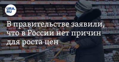 Владимир Путин - В правительстве заявили, что в России нет причин для роста цен - ura.news - Россия
