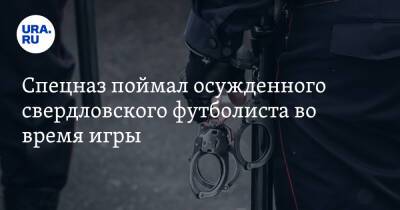 Спецназ поймал осужденного свердловского футболиста во время игры. Видео - ura.news - Россия - Екатеринбург - Свердловская обл. - район Орджоникидзевский