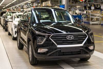 Петербургский завод Hyundai в 2021 году увеличил производство на 7% - autostat.ru - Санкт-Петербург