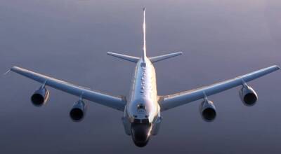 Американский самолёт RC-135V провёл разведку Донбасса - topwar.ru - США - Украина - Киев - Мелитополь - Полтава - Краматорск - Twitter