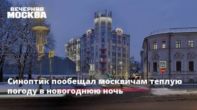 Роман Вильфанд - Синоптик пообещал москвичам теплую погоду в новогоднюю ночь - vm.ru - Москва - Россия - Москва