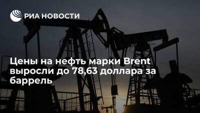 Цена фьючерсов на нефть марки Brent выросла до 78,63 доллара за баррель - smartmoney.one - США