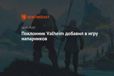 Поклонник Valheim добавил в игру напарников - championat.com