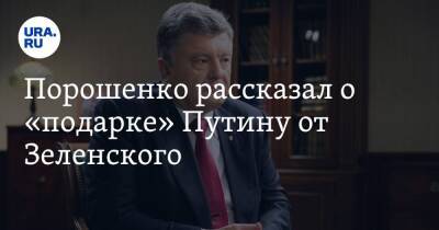 Владимир Зеленский - Владимир Путин - Петр Порошенко - Порошенко рассказал о «подарке» Путину от Зеленского. «Это и есть переворот» - ura.news - Россия - Украина - Белоруссия