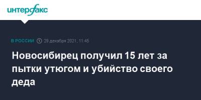 Новосибирец получил 15 лет за пытки утюгом и убийство своего деда - interfax.ru - Москва - Россия - Новосибирск - Новосибирск