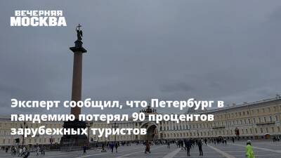 Эксперт сообщил, что Петербург в пандемию потерял 90 процентов зарубежных туристов - vm.ru - Россия - Санкт-Петербург - Малайзия - Индонезия - Санкт-Петербург