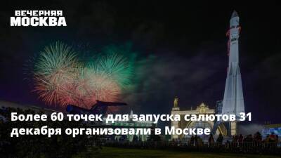 Алексей Немерюк - Более 60 точек для запусков салютов 31 декабря организовали в Москве - vm.ru - Москва - Москва
