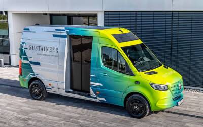 Новая модель Mercedes: не грузовик, а парад технологий! - zr.ru