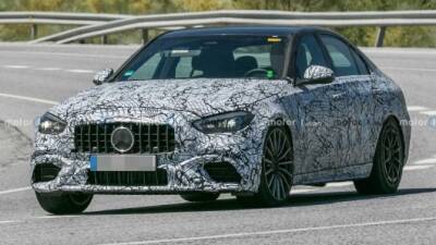На тесты выехали рестайлинговые седан и универсал Mercedes-AMG C-Klasse - usedcars.ru