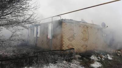 В Кораблинском селе сгорел двухквартирный дом - 7info.ru - Ряжск