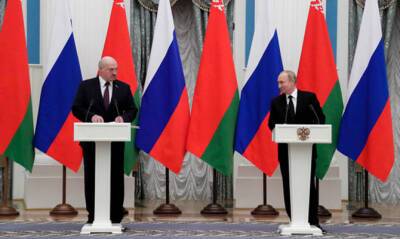 Владимир Путин - Александр Лукашенко - Путин и Лукашенко провели переговоры - capital.ua - Россия - Украина - Санкт-Петербург - Белоруссия